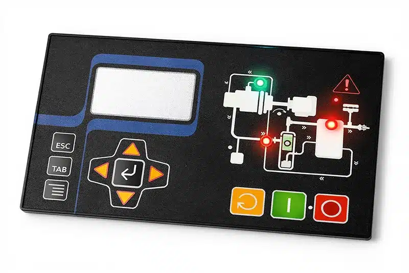 Beleuchtung-einer Folientastatur