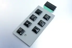Folientastatur mit 3D-Tasten