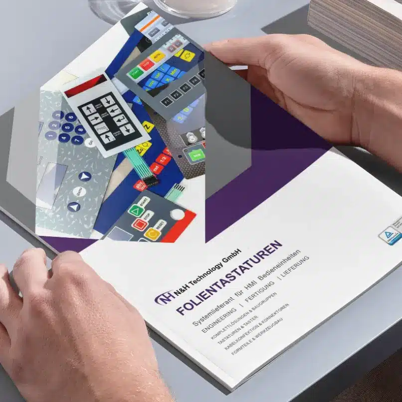 Design Guide für Folientastaturen mit technischen Richtlinien für HMI-Entwicklung