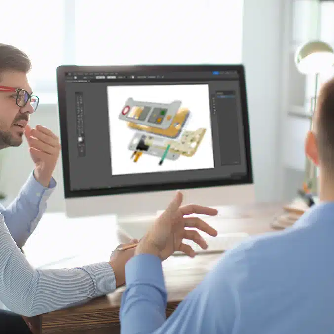 Entwicklung kundenspezifischer Folientastaturen und HMI-Bedieneinheiten im Engineering-Prozess