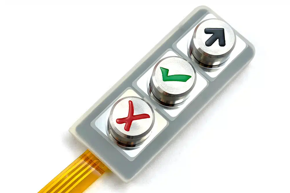 Metalltasten-mit-Folientastatur Metalltasten-mit-Folientastatur