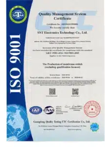 SNT-ISO9001