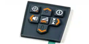 Silikon-Folientastatur-mit-Symbolen